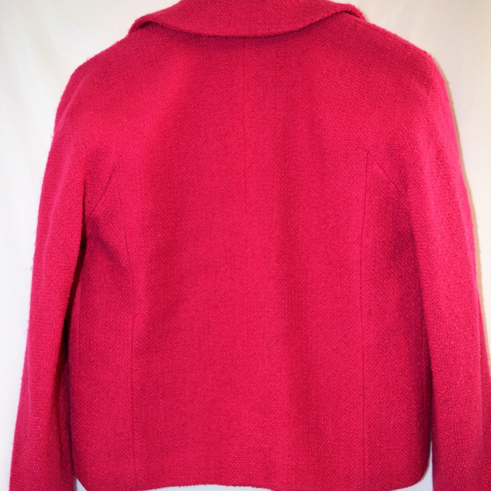 EUC JONES NEW YORK SIGNATURE WOOL BLEND BLAZER PP - Picture 2 of 5